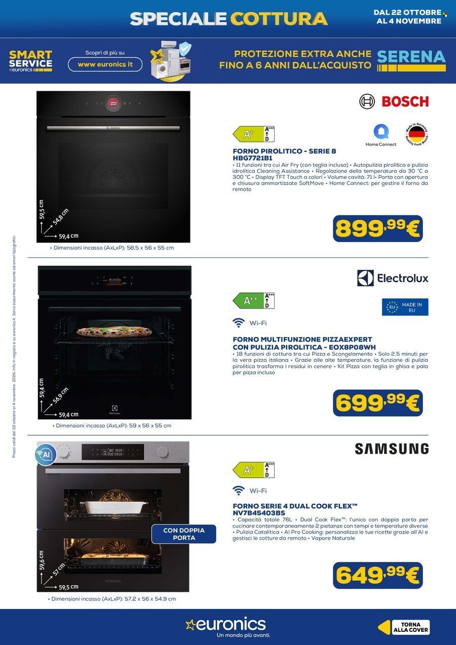Volantino EURONICS - Speciale Cottura