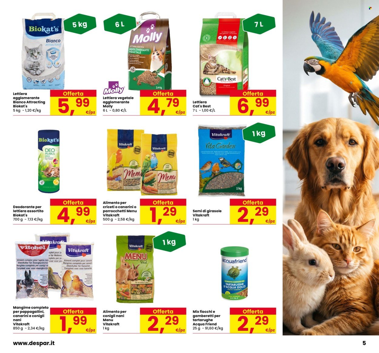 Volantino INTERSPAR - Amici Animali