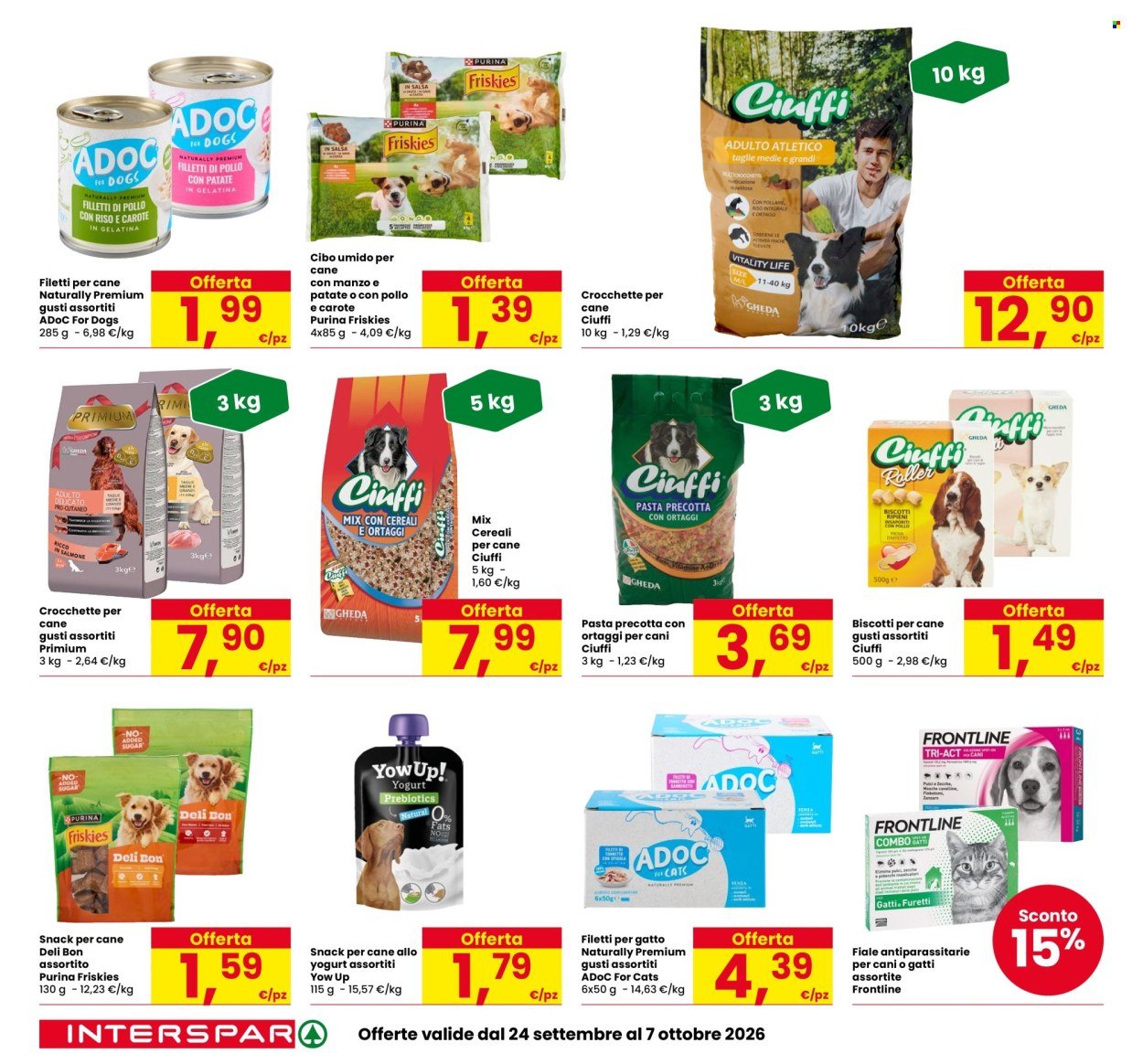 Volantino INTERSPAR - Amici Animali