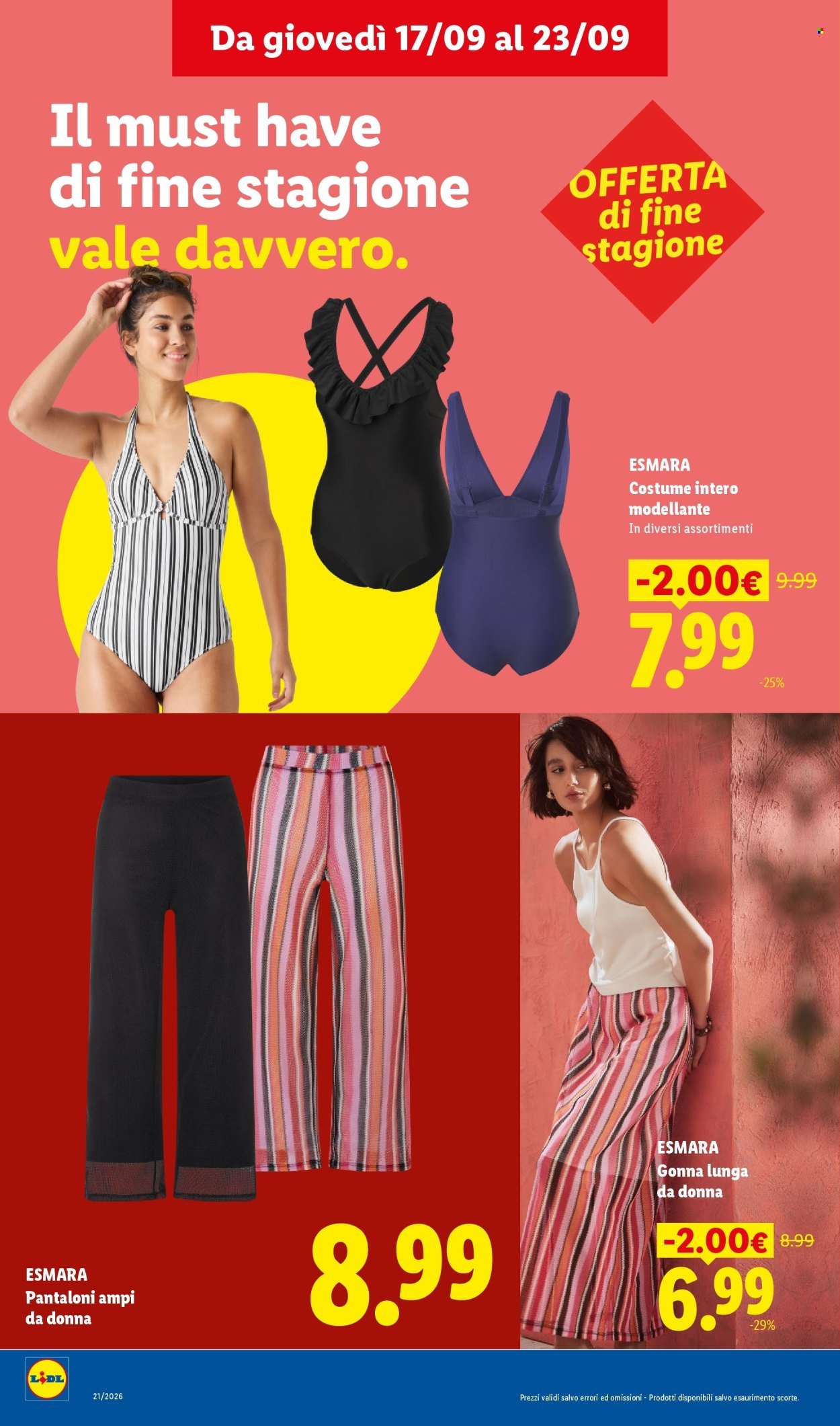 Volantino LIDL - Il cambio stagione che vale davvero