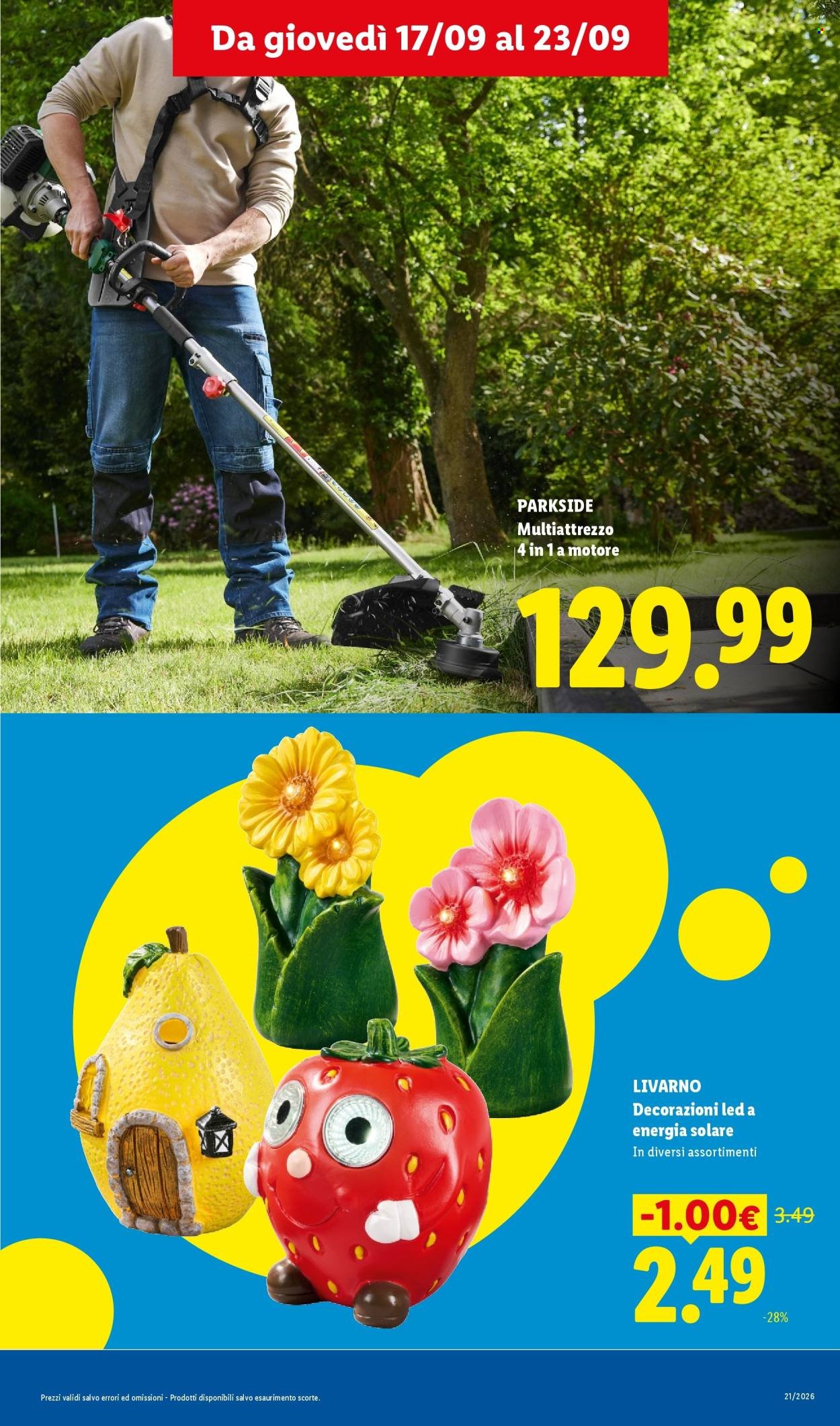 Volantino LIDL - Il cambio stagione che vale davvero
