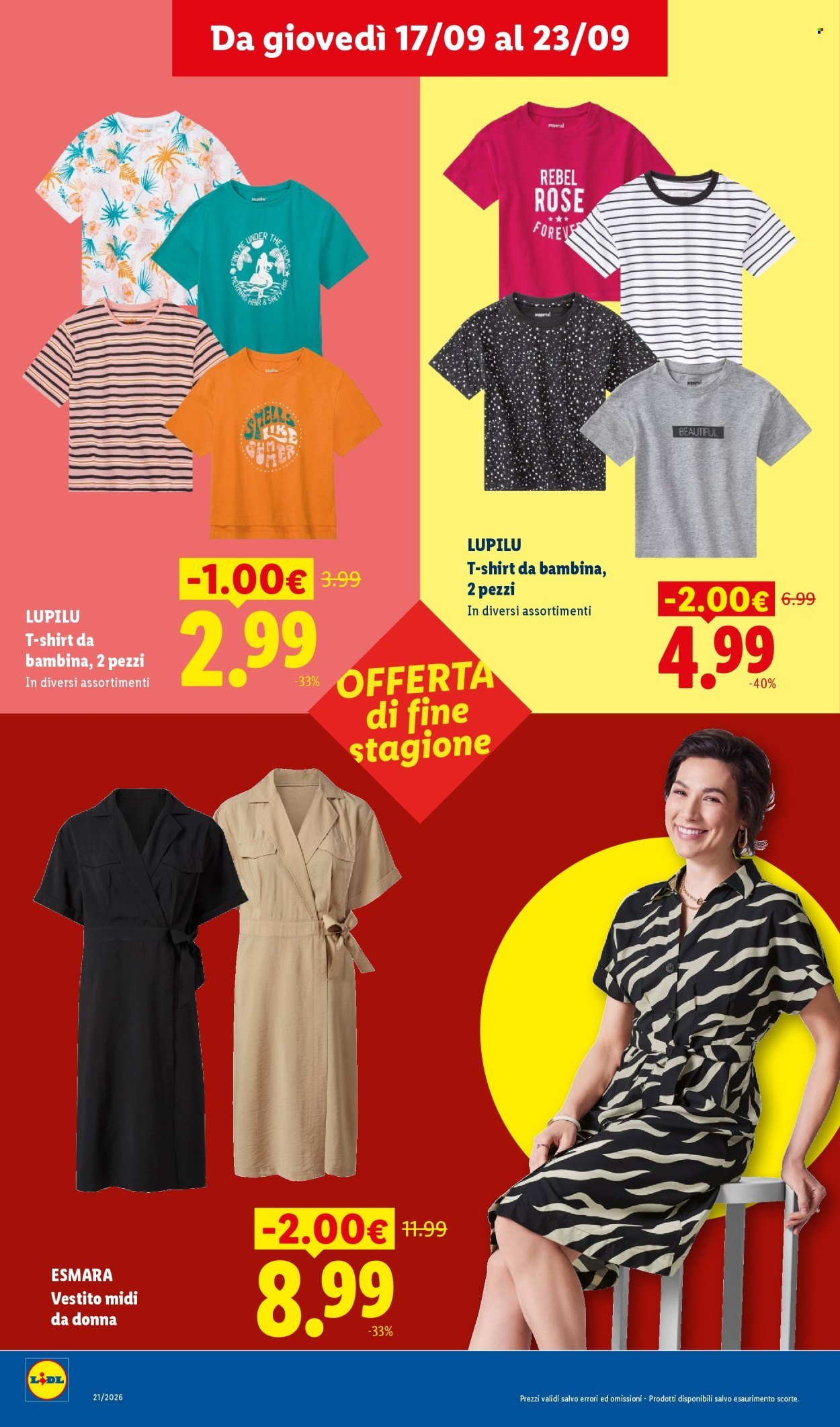 Volantino LIDL - Il cambio stagione che vale davvero