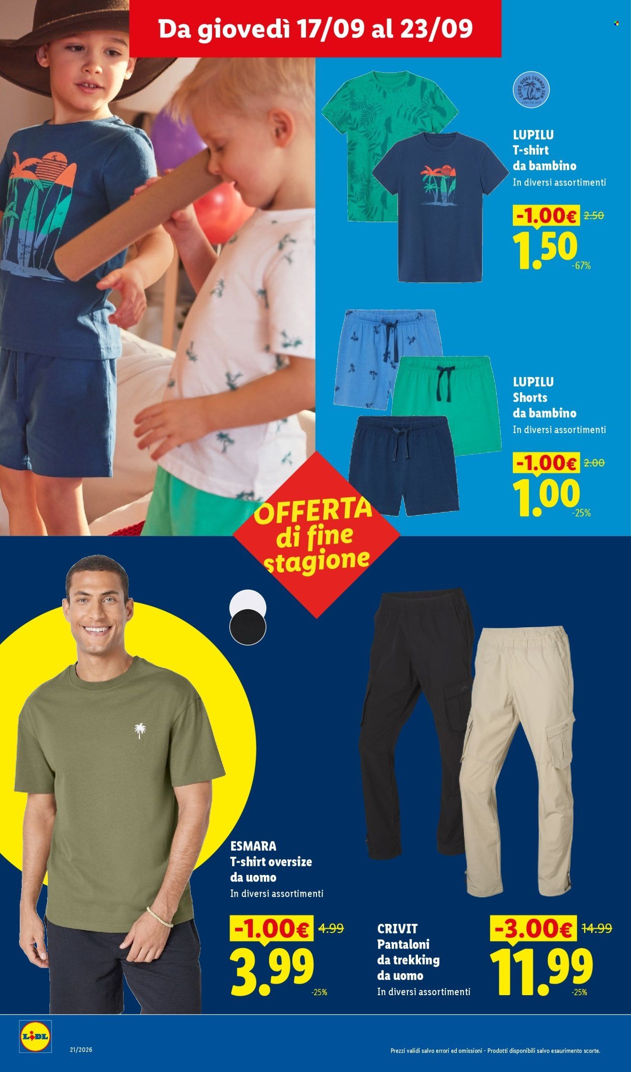 Volantino LIDL - Il cambio stagione che vale davvero
