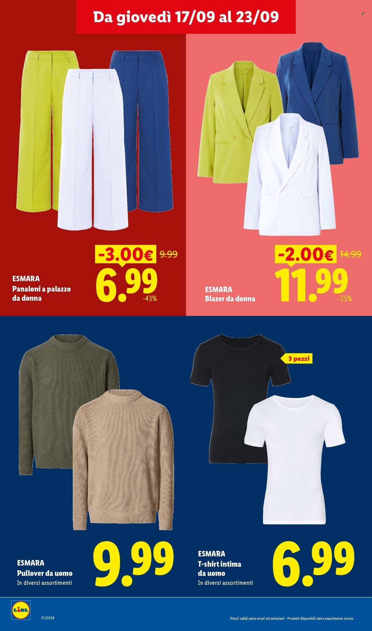 Volantino LIDL - Il cambio stagione che vale davvero