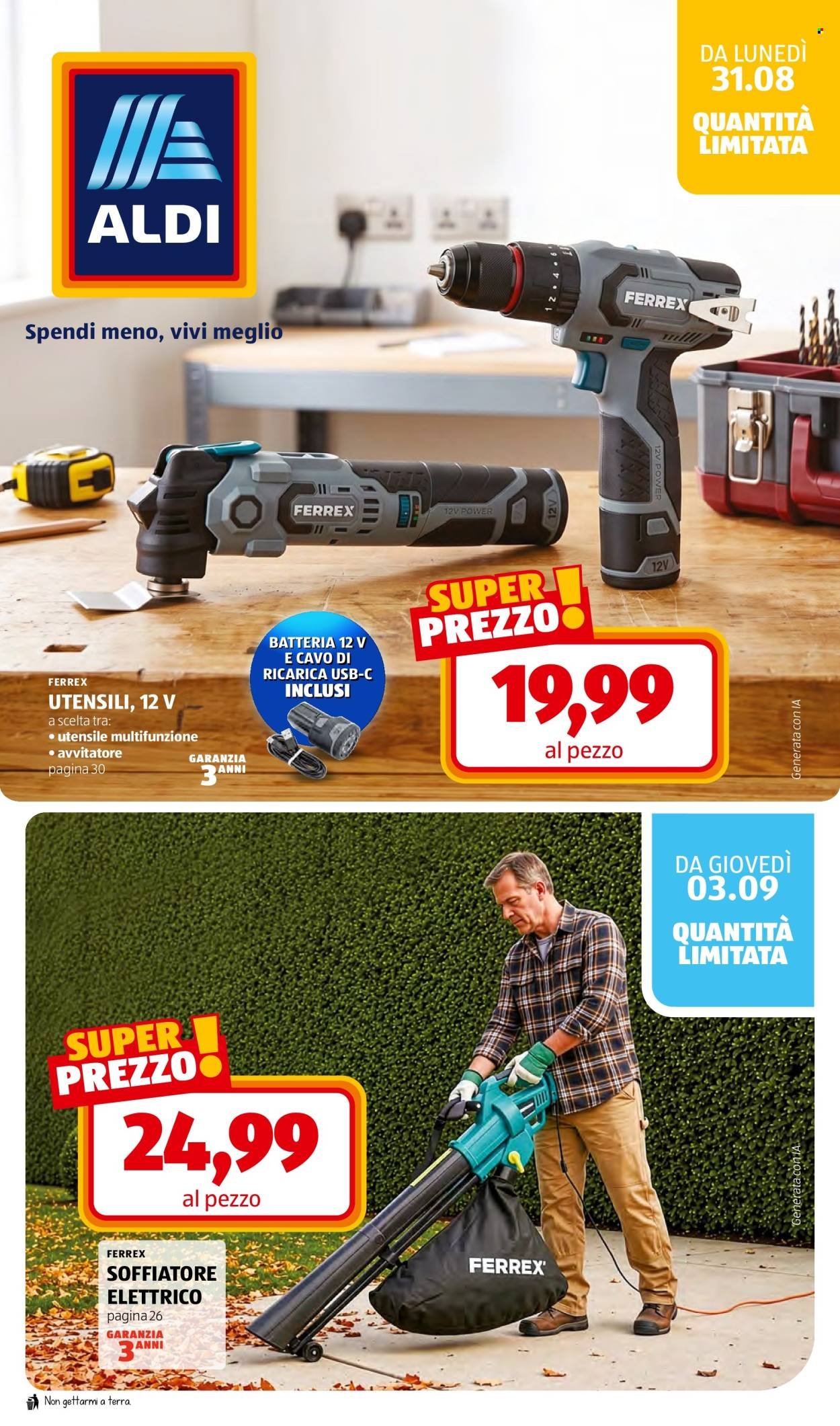 Volantino ALDI - La nostra migliore pubblicità èil prezzo