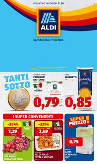 Volantino ALDI - La nostra migliore pubblicità èil prezzo