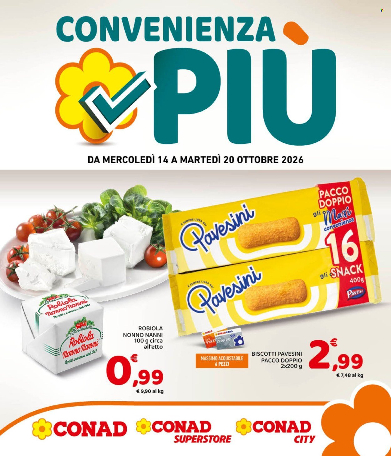 Volantino CONAD - Convenienza Più