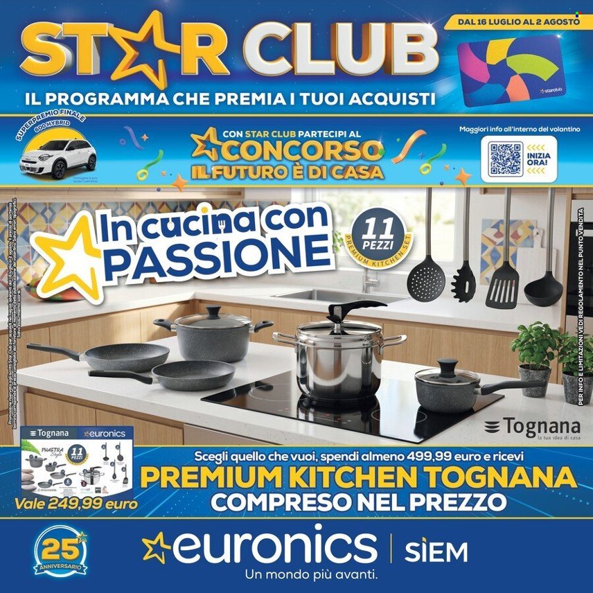 Volantino EURONICS - STAR CLUB IN CUCINA CON PASSIONE