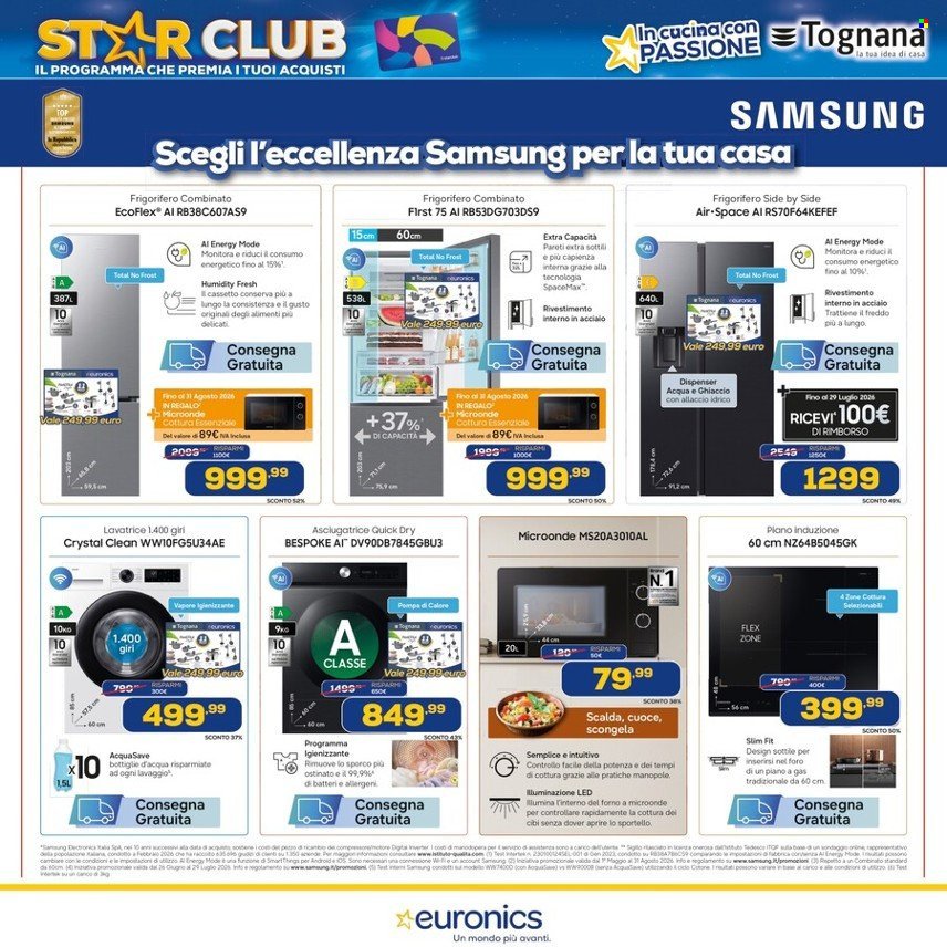 Volantino EURONICS - STAR CLUB IN CUCINA CON PASSIONE