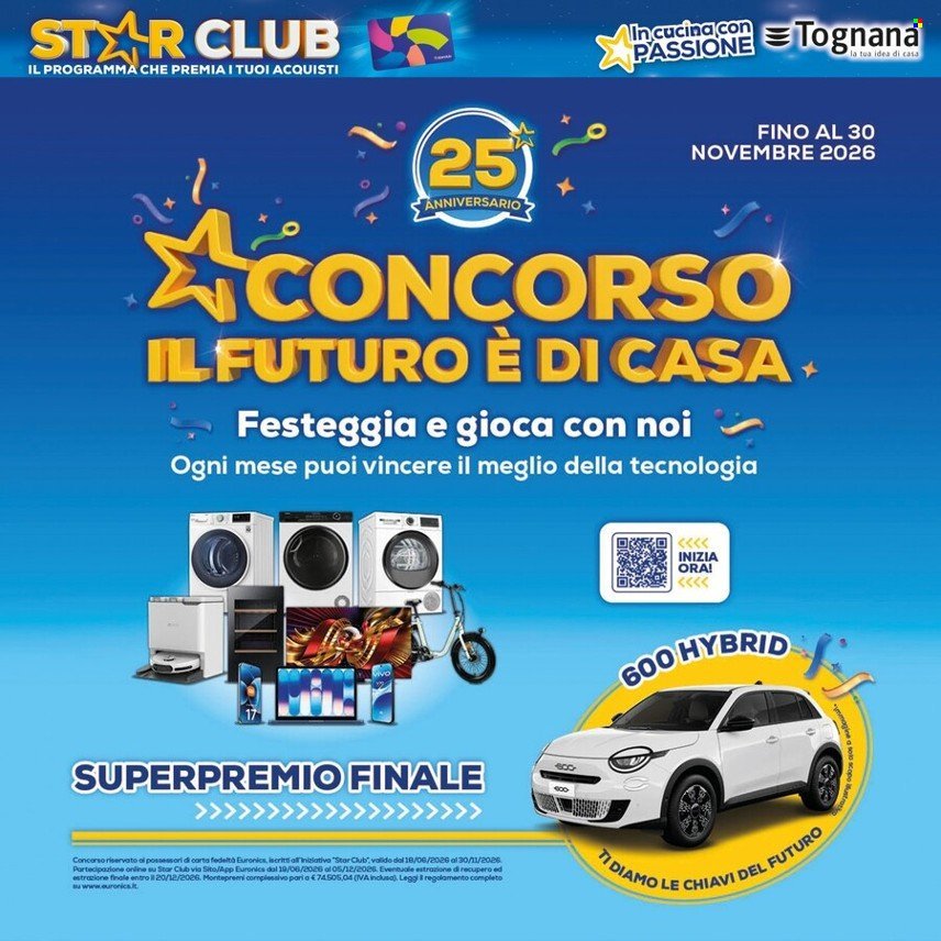 Volantino EURONICS - STAR CLUB IN CUCINA CON PASSIONE