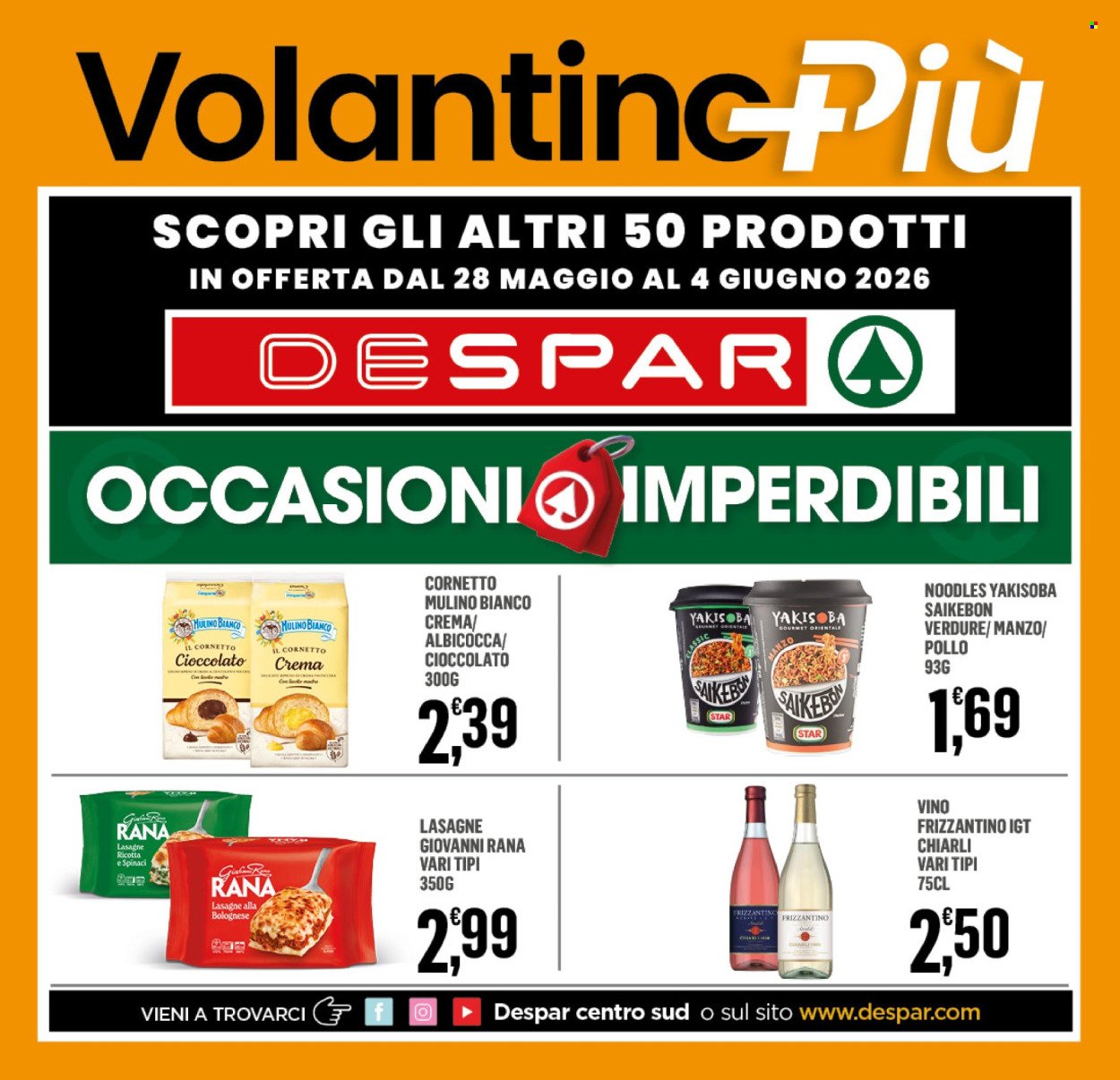 Volantino DESPAR - Da giovedì 28 maggio 2026