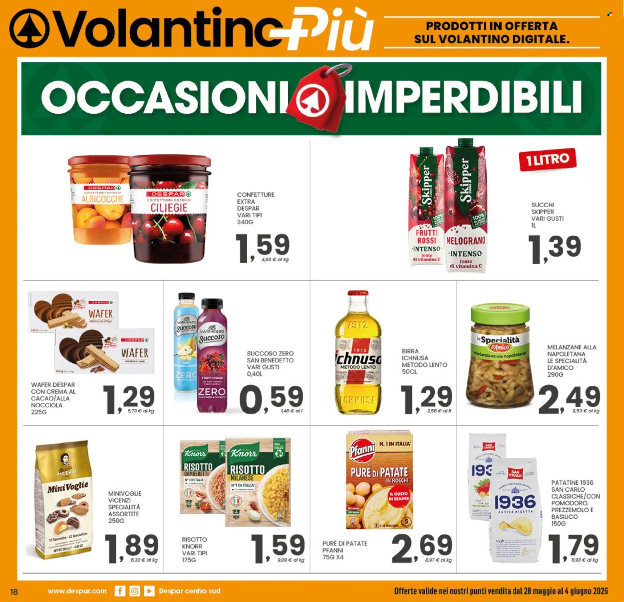Volantino DESPAR - Da giovedì 28 maggio 2026