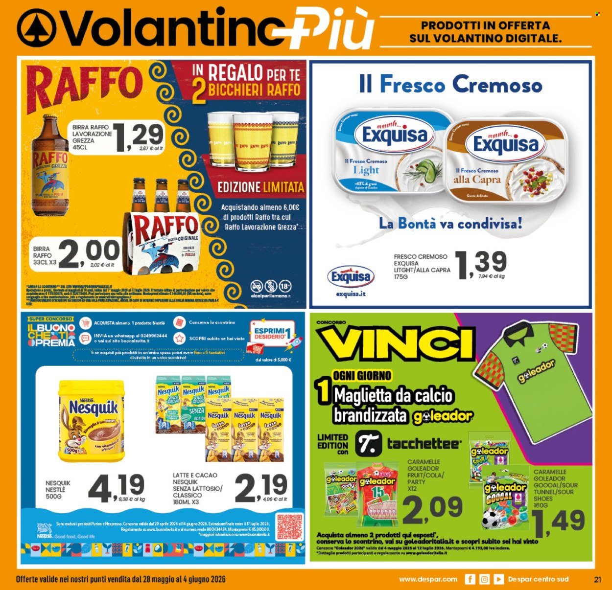 Volantino DESPAR - Da giovedì 28 maggio 2026