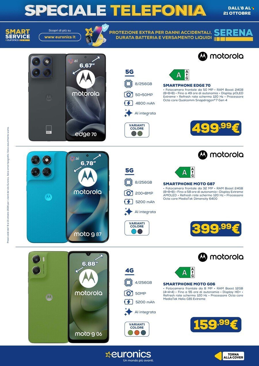 Volantino EURONICS - Speciale Telefonia
