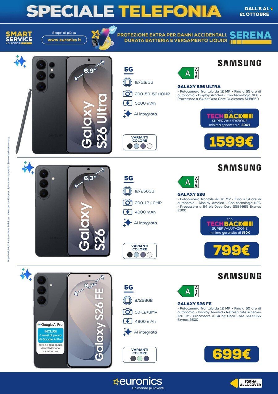 Volantino EURONICS - Speciale Telefonia