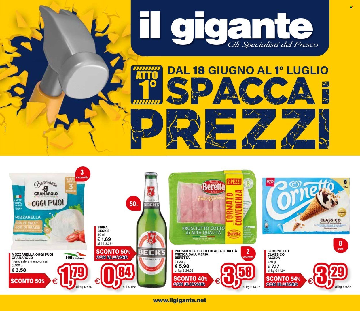 Volantino IL GIGANTE - Spacca i Prezzi