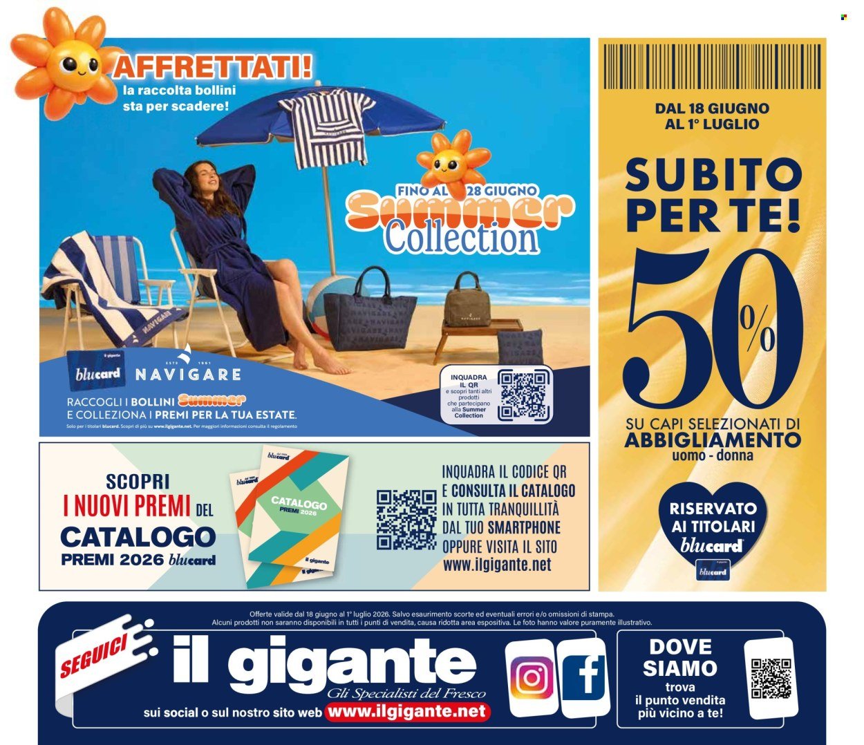 Volantino IL GIGANTE - Spacca i Prezzi