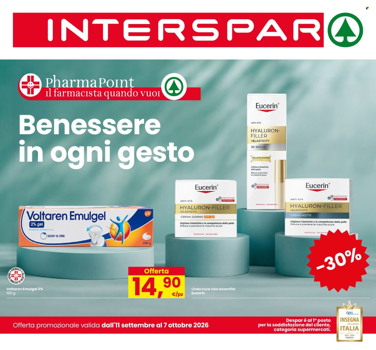 Volantino INTERSPAR - Benessere in ogni gesto