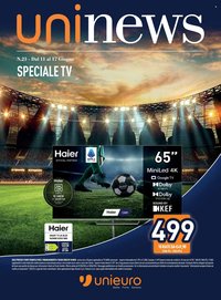 Volantino UNIEURO - Speciale TV