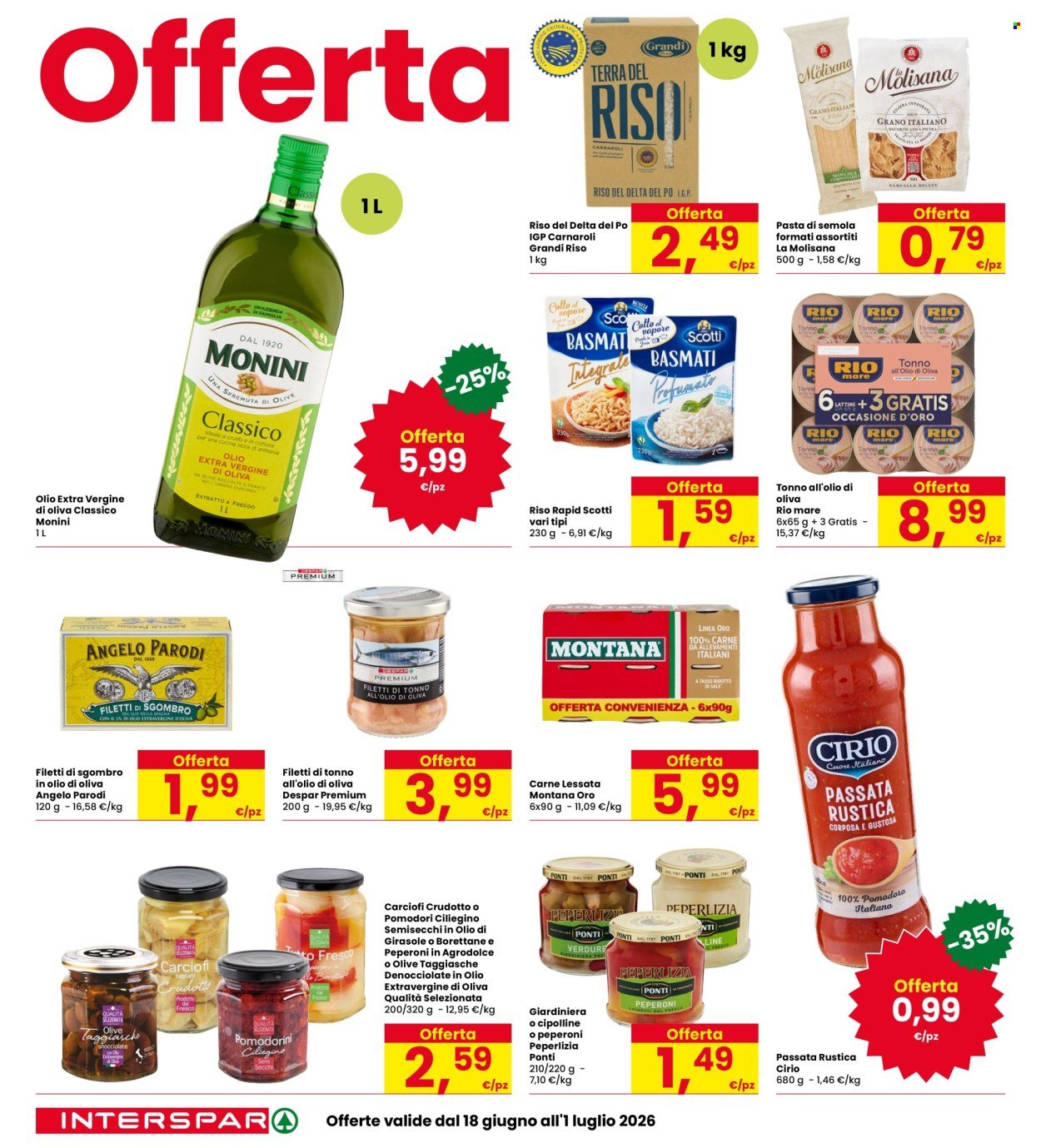Volantino INTERSPAR - Che Risparmio!