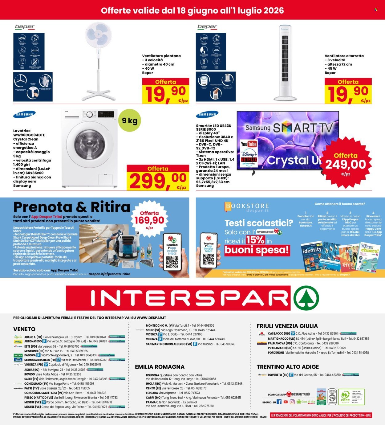 Volantino INTERSPAR - Che Risparmio!