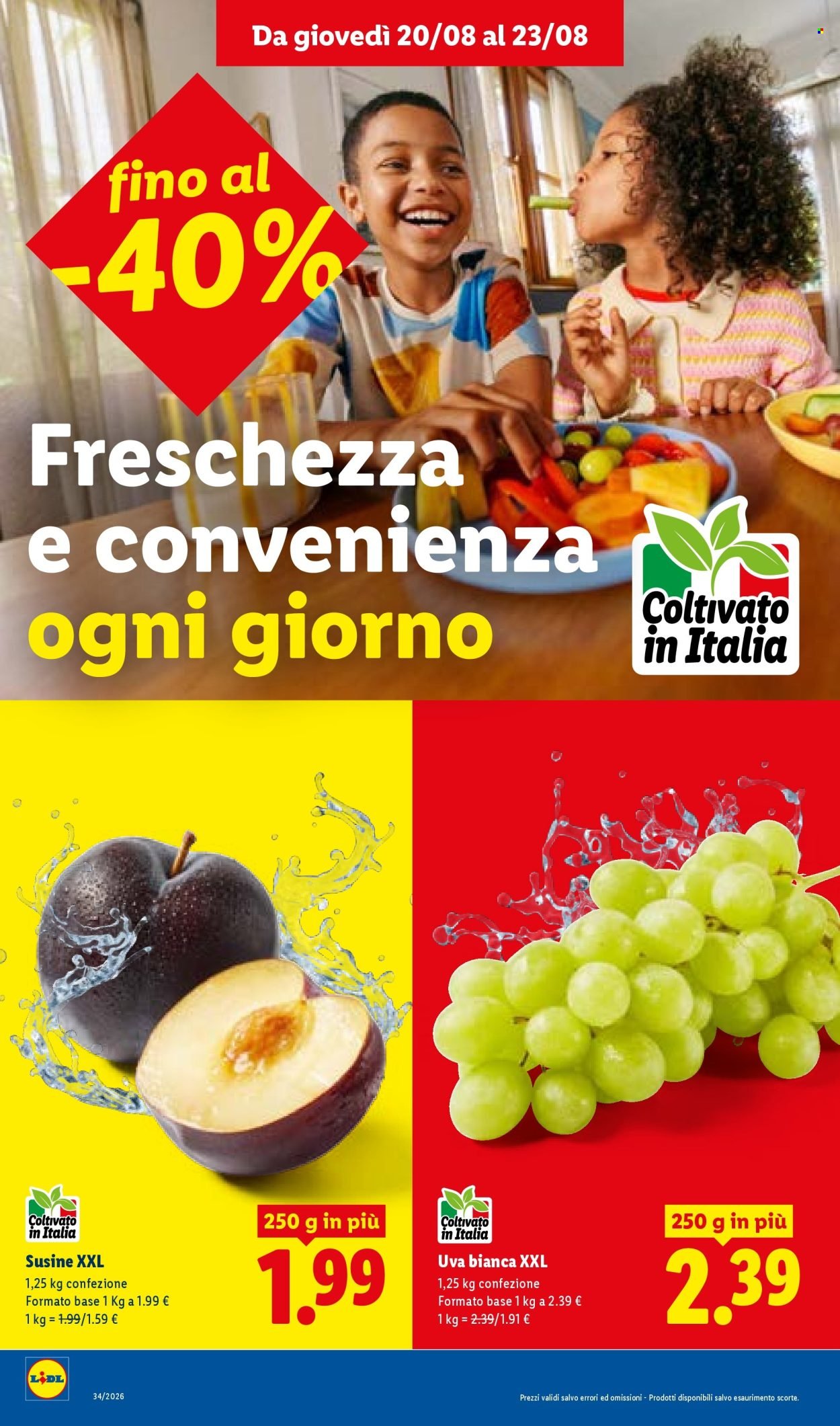 Volantino LIDL - XXL