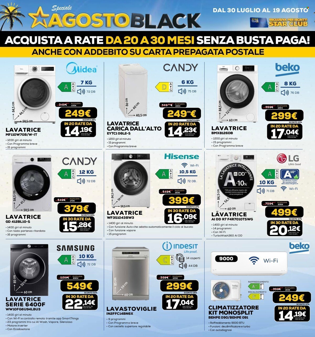 Volantino EURONICS - AGOSTO BLACK