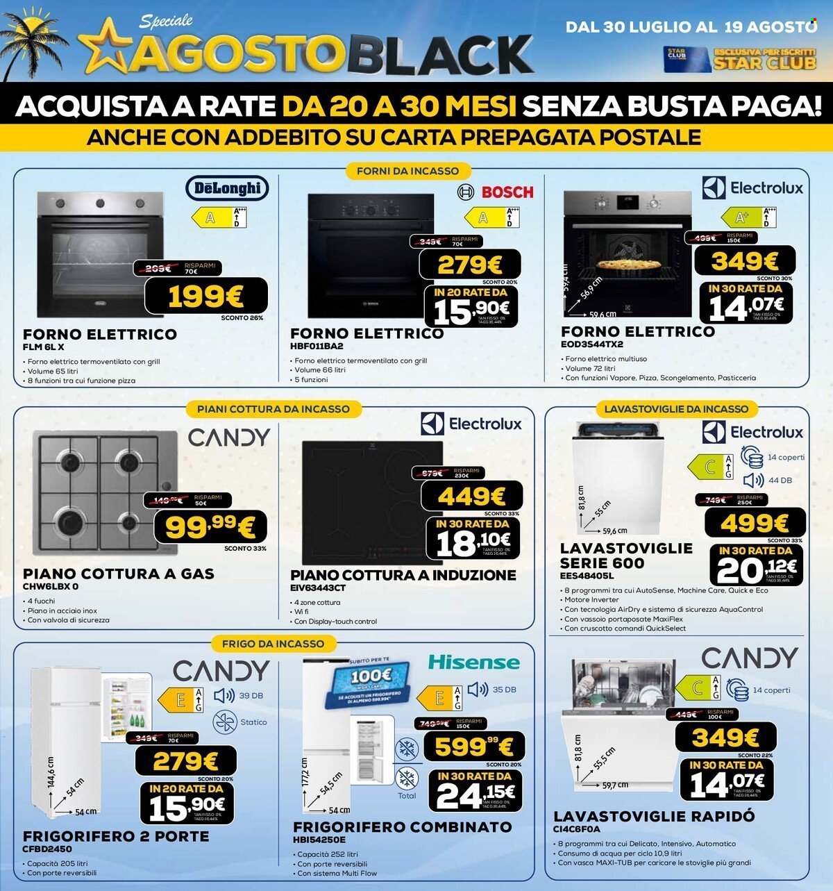Volantino EURONICS - AGOSTO BLACK