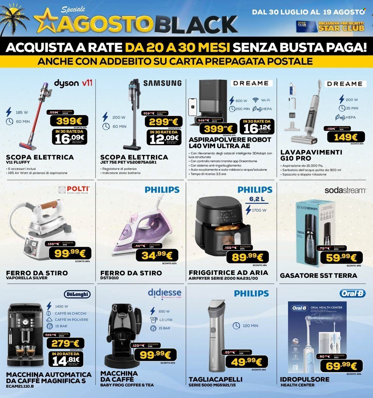 Volantino EURONICS - AGOSTO BLACK