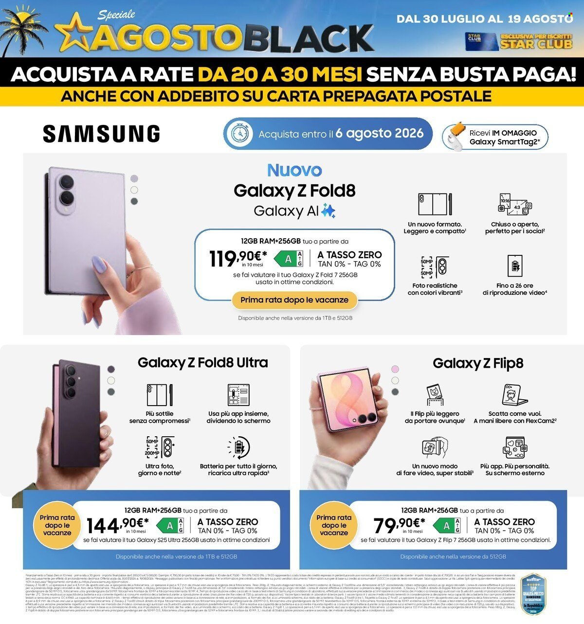 Volantino EURONICS - AGOSTO BLACK