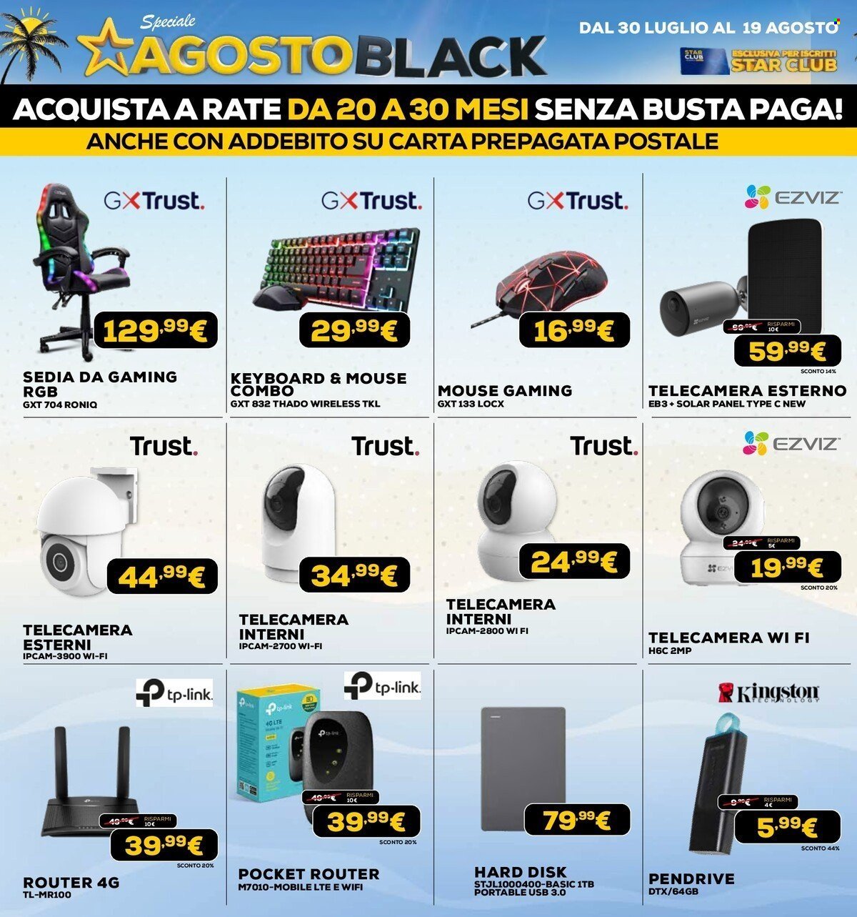 Volantino EURONICS - AGOSTO BLACK