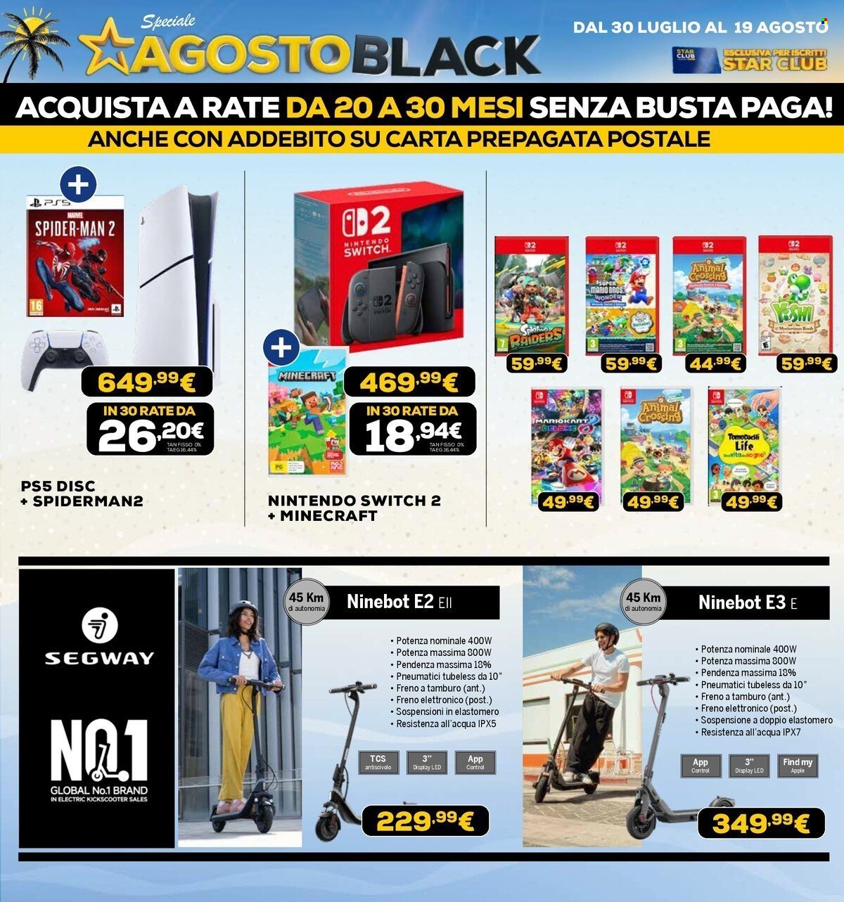 Volantino EURONICS - AGOSTO BLACK