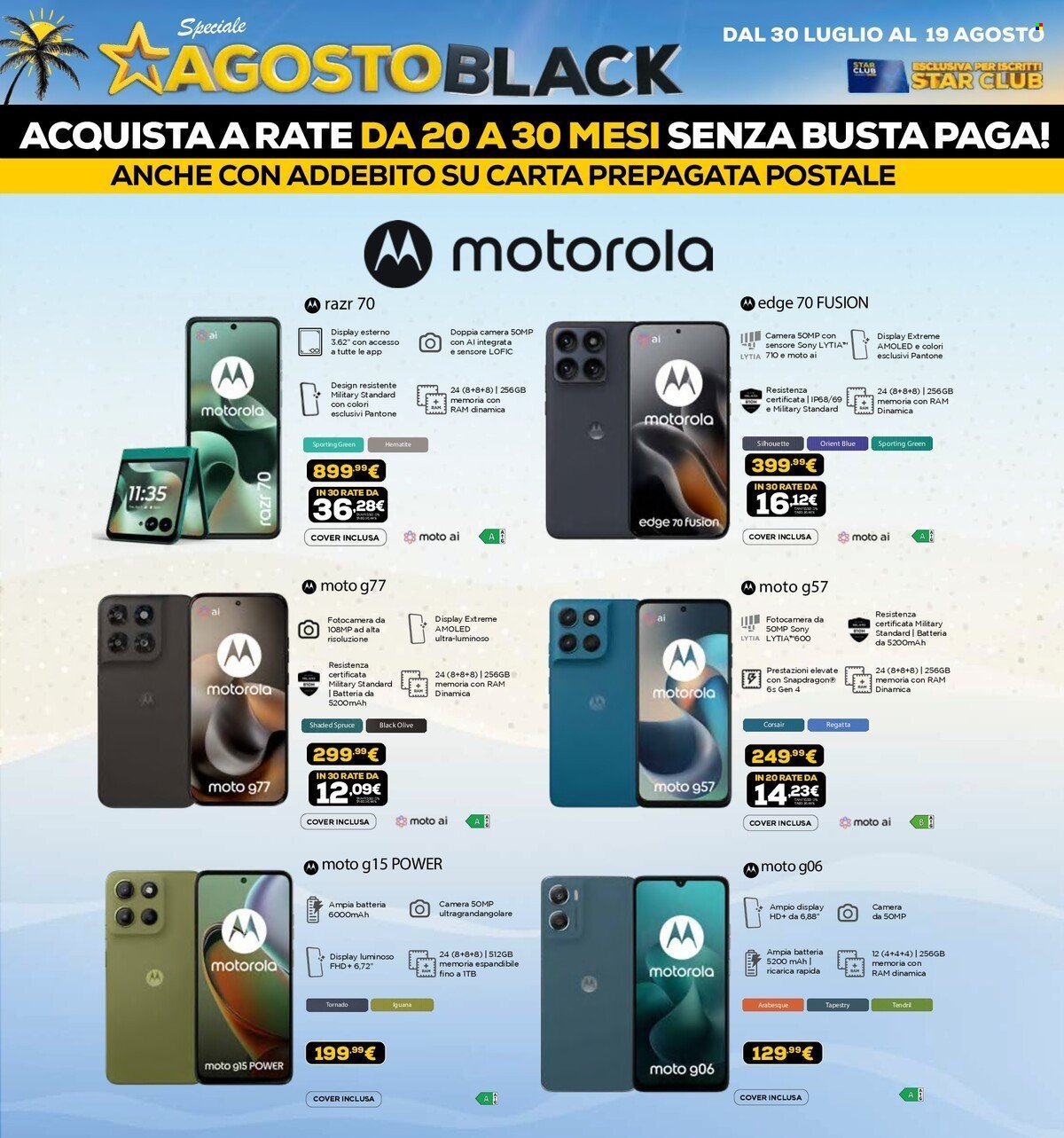 Volantino EURONICS - AGOSTO BLACK