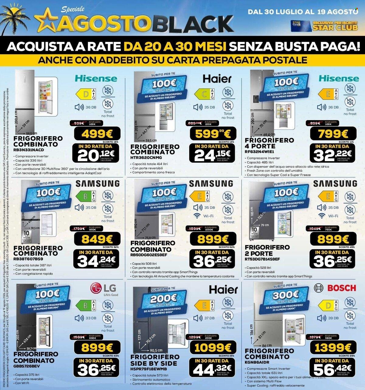 Volantino EURONICS - AGOSTO BLACK