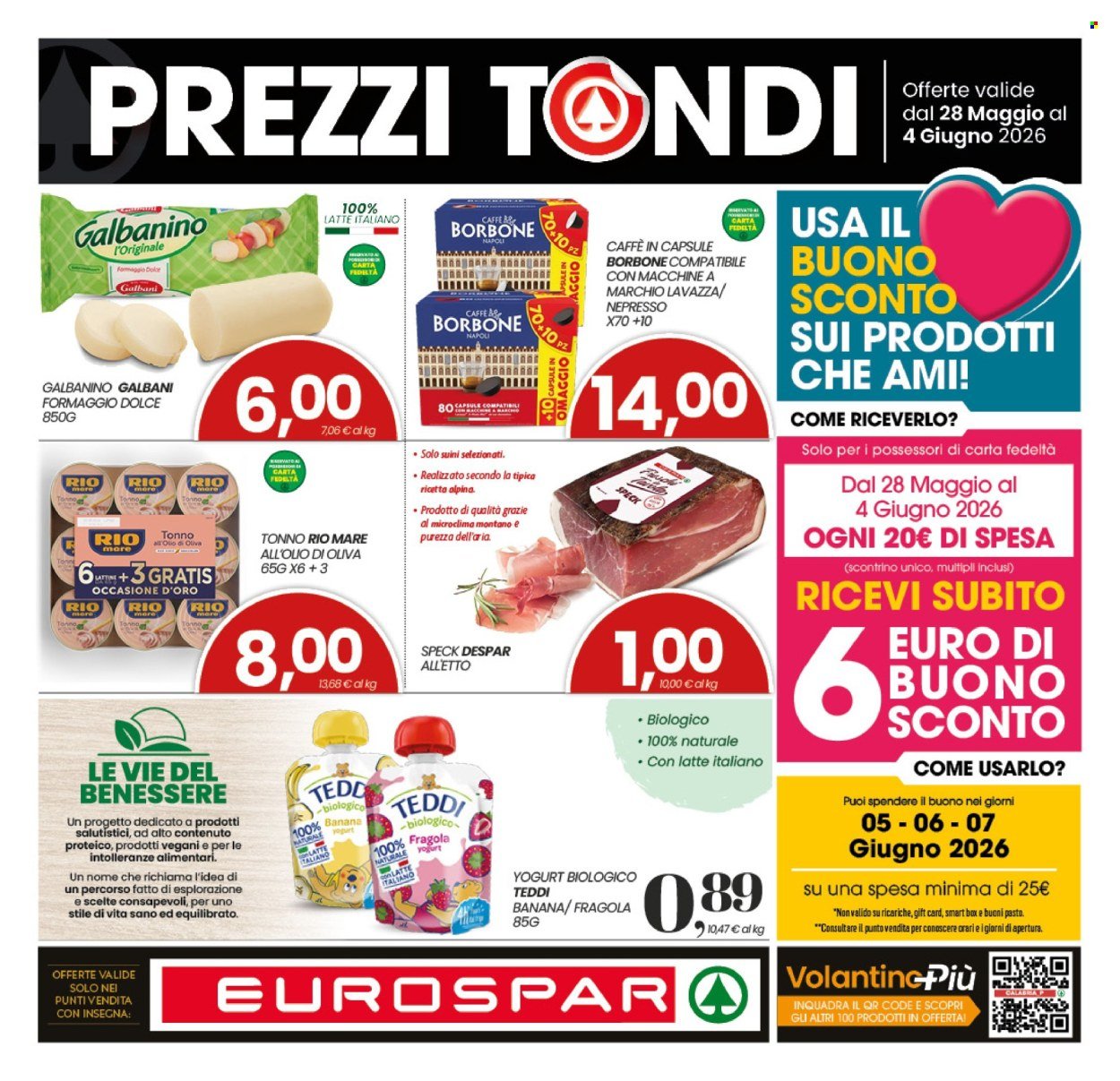 Volantino EUROSPAR - Da giovedì 28 maggio 2026 (2026-05-28 - 2026-06-04)