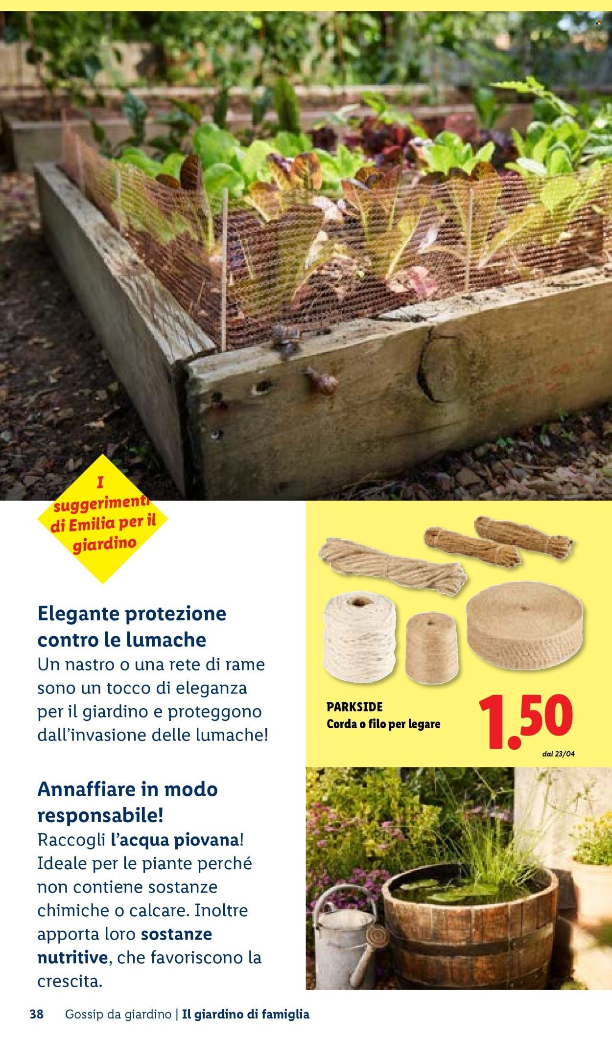 Offerta LIDL - Vivi il tuo giardino (2026-04-22)