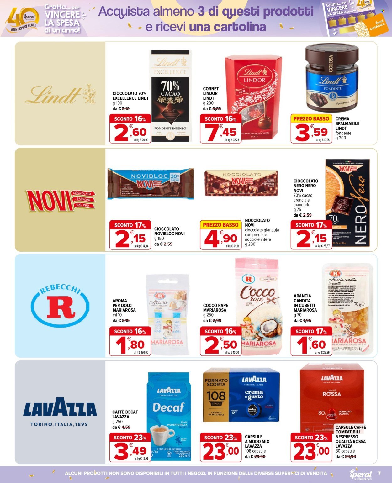 Volantino IPERAL - Prodotti Sponsor