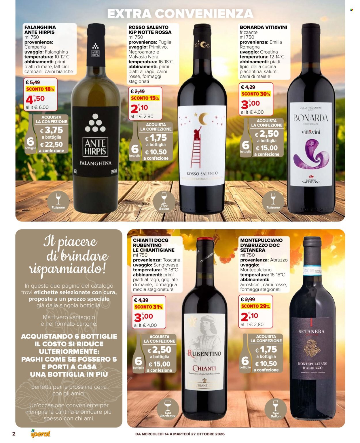 Volantino IPERAL - Fiera del vino