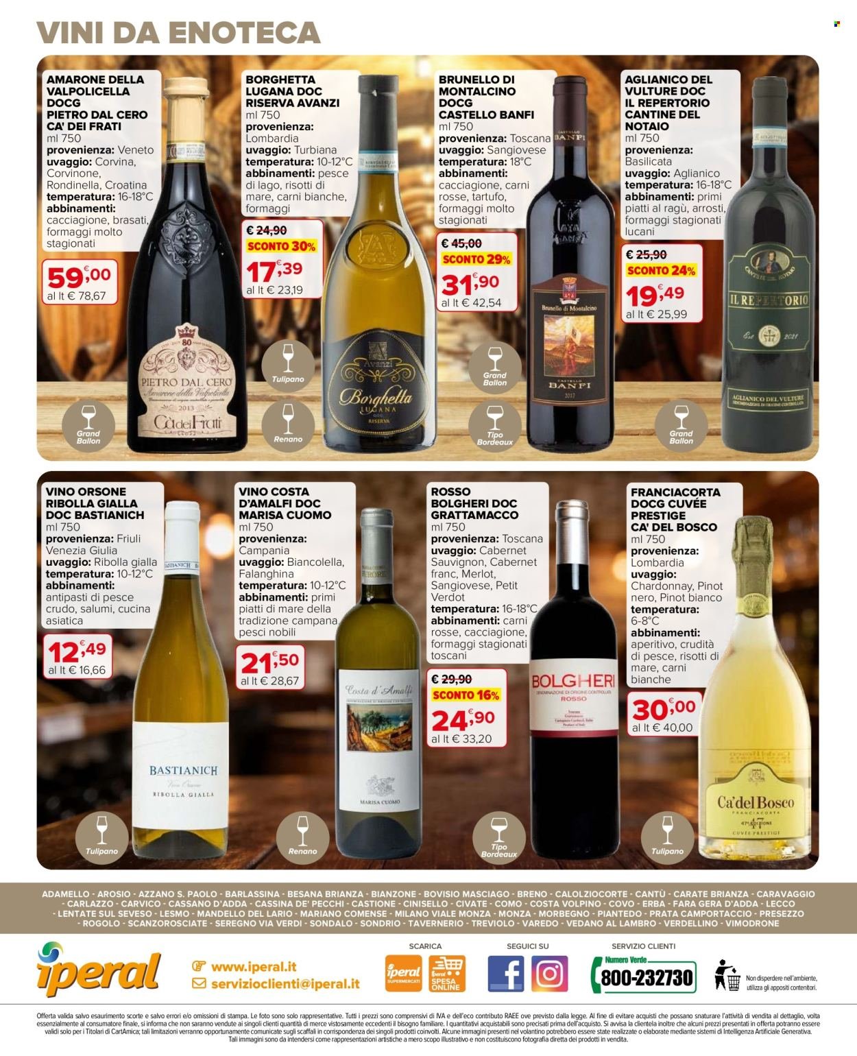 Volantino IPERAL - Fiera del vino