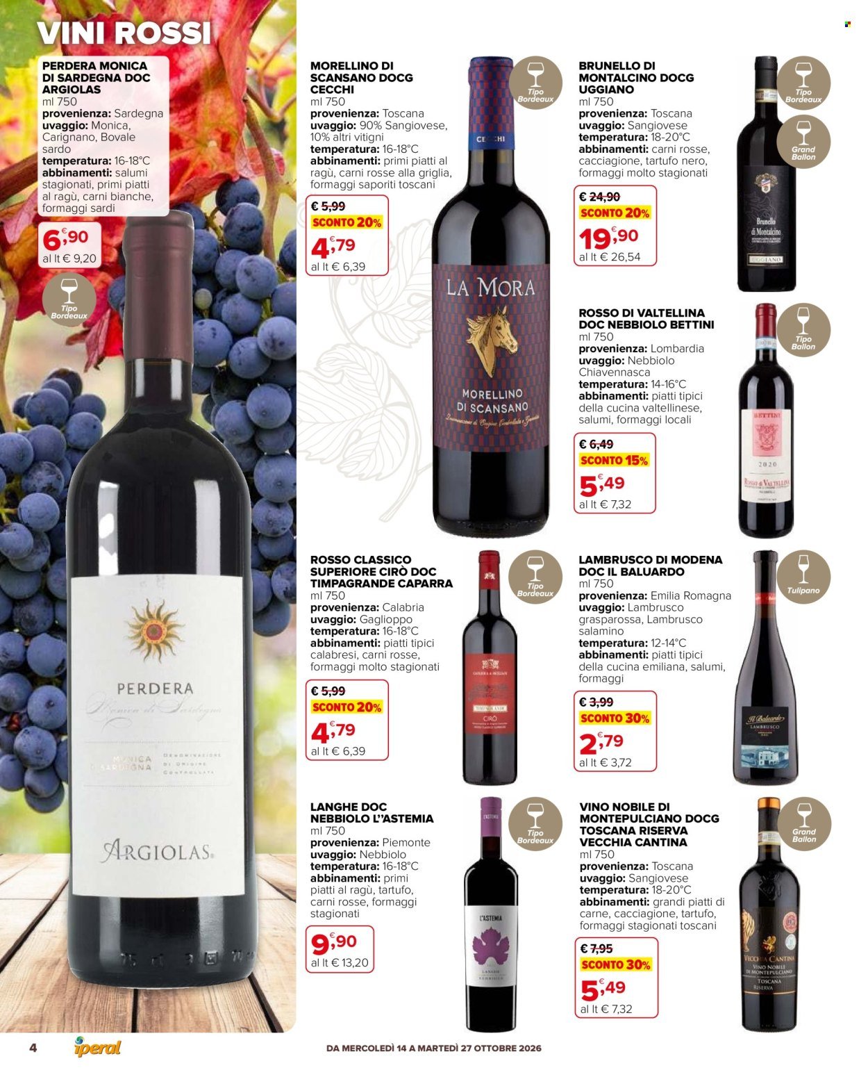 Volantino IPERAL - Fiera del vino