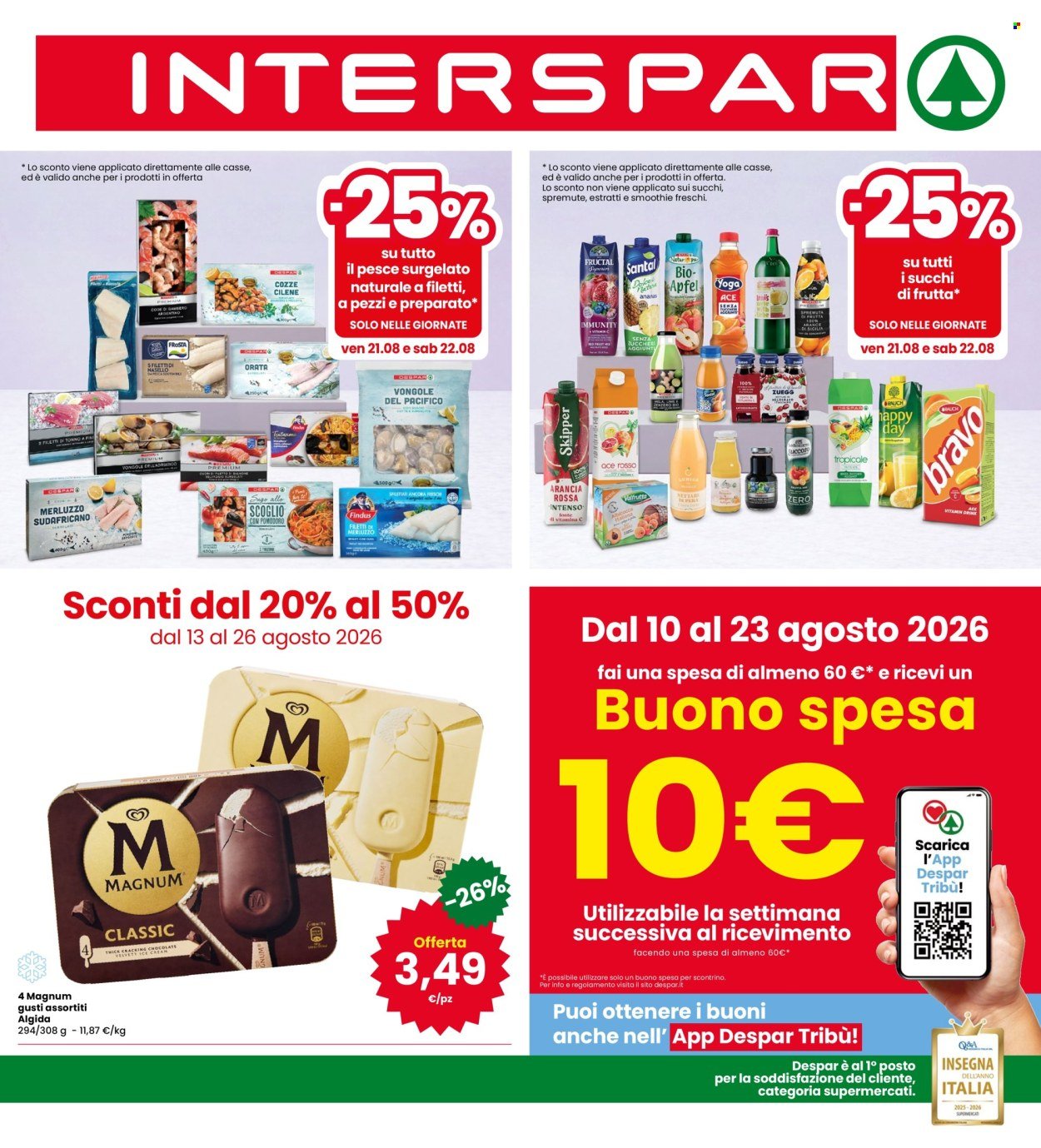 Volantino INTERSPAR - Sconti dal 20% al 50%