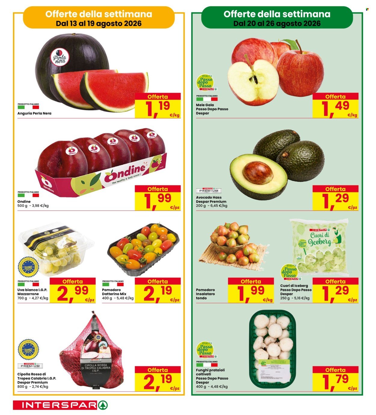 Volantino INTERSPAR - Sconti dal 20% al 50%