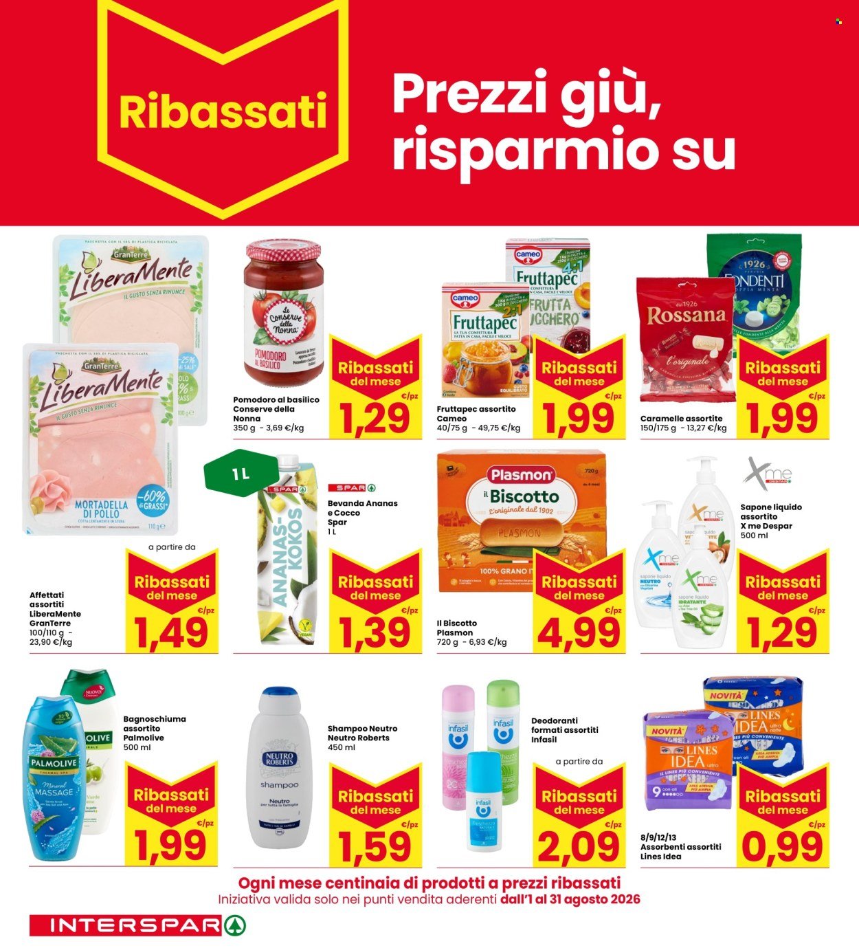 Volantino INTERSPAR - Sconti dal 20% al 50%