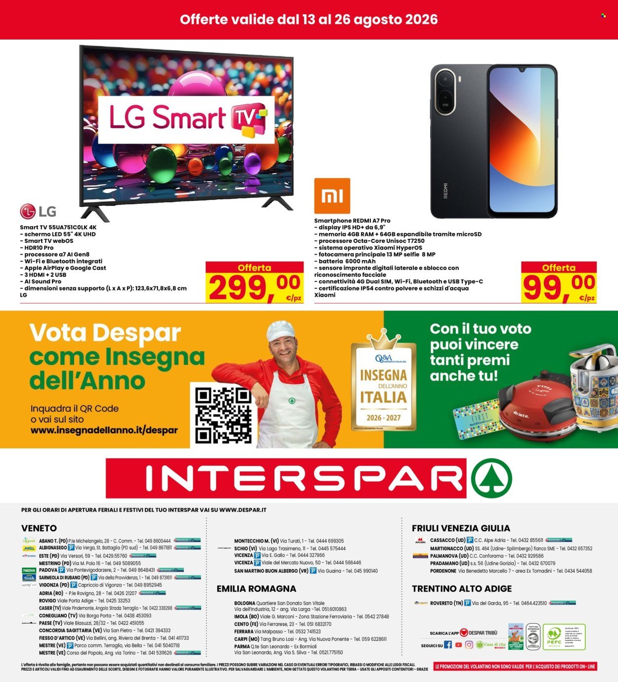 Volantino INTERSPAR - Sconti dal 20% al 50%