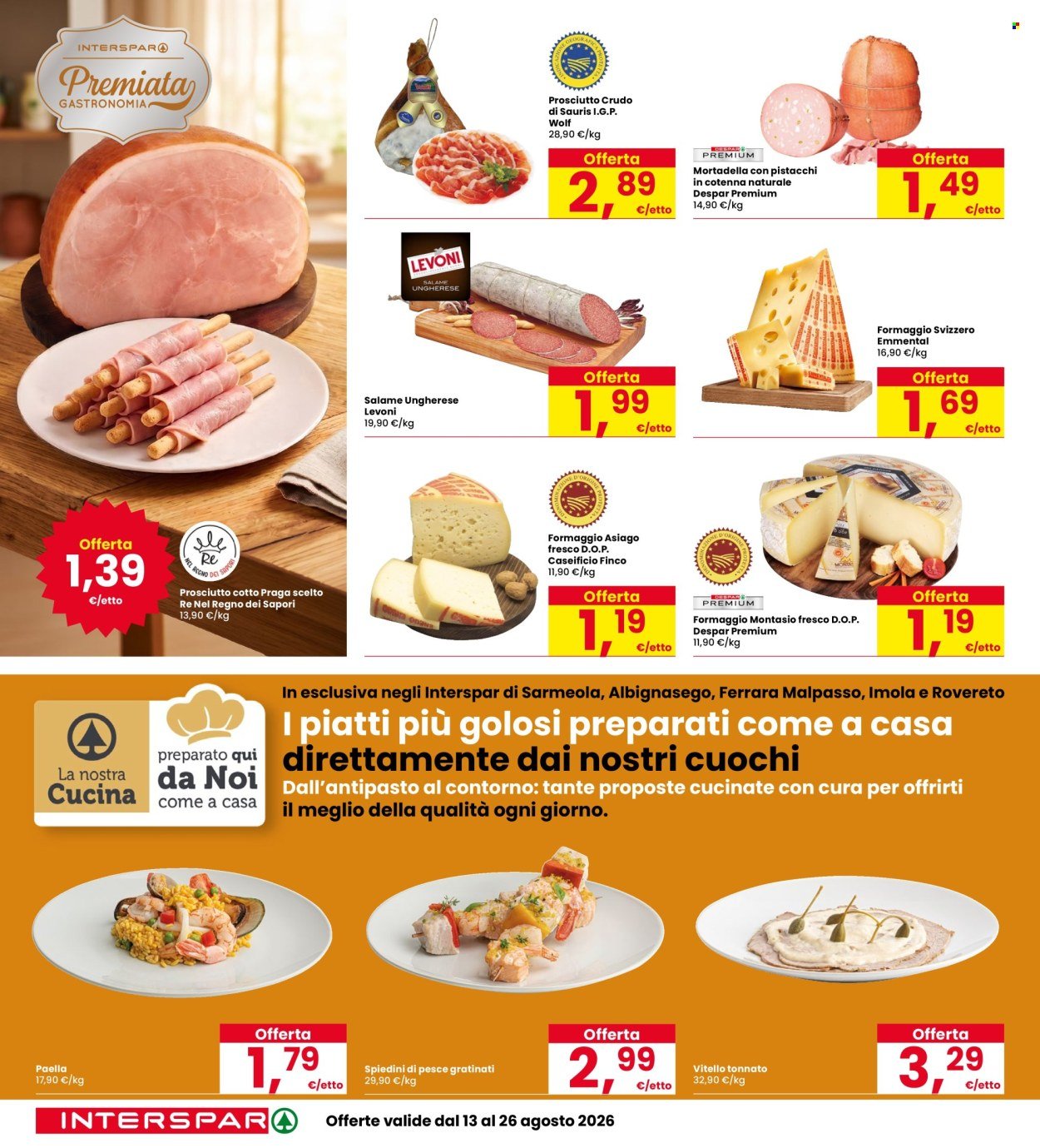 Volantino INTERSPAR - Sconti dal 20% al 50%