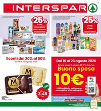 Volantino INTERSPAR - Sconti dal 20% al 50%