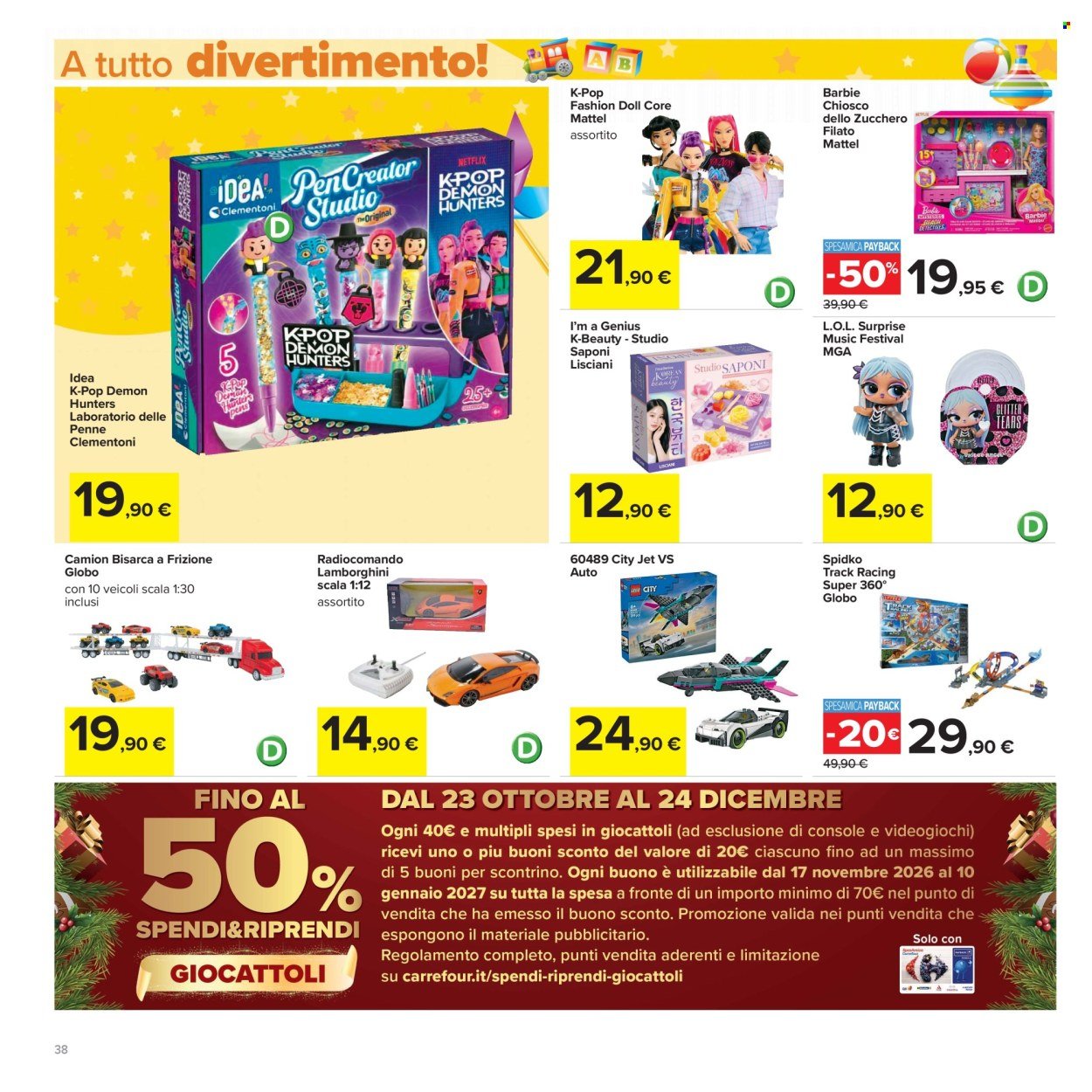 Volantino CARREFOUR - Da venerdì 23 ottobre 2026
