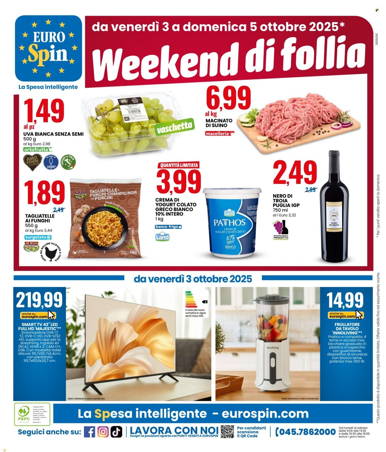 Volantino EUROSPIN - Da giovedì 25 settembre 2025 (2025-09-25 - 2025-10-05)
