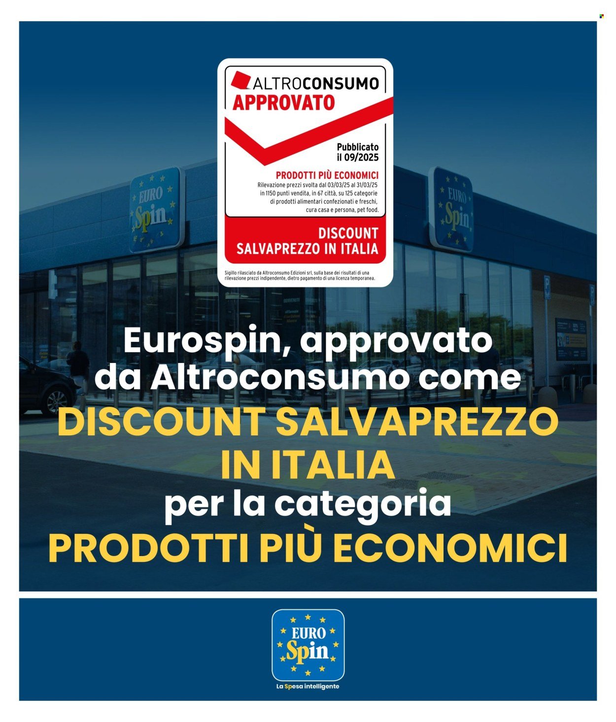 Volantino EUROSPIN - Da giovedì 25 settembre 2025 (2025-09-25 - 2025-10-05)