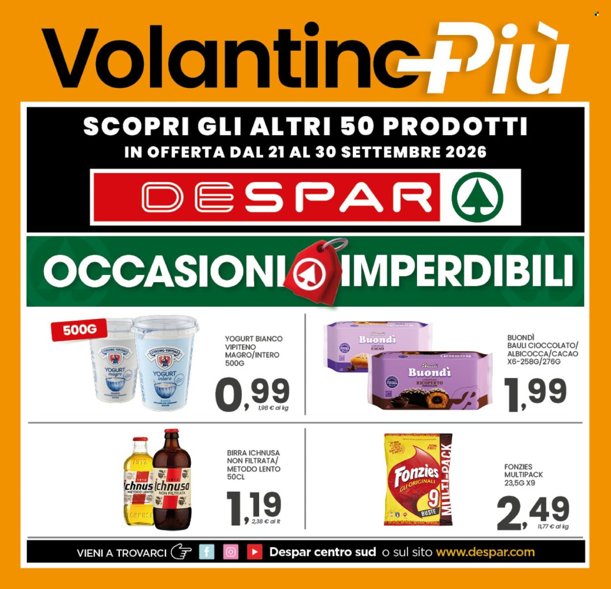 Volantino DESPAR - Da lunedì 21 2026